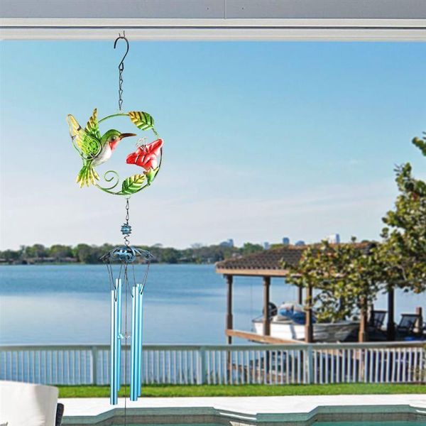 

wind chimes outdoor design garden porch balcony home decoration wind bells ornament hummingbird windchimes room decor