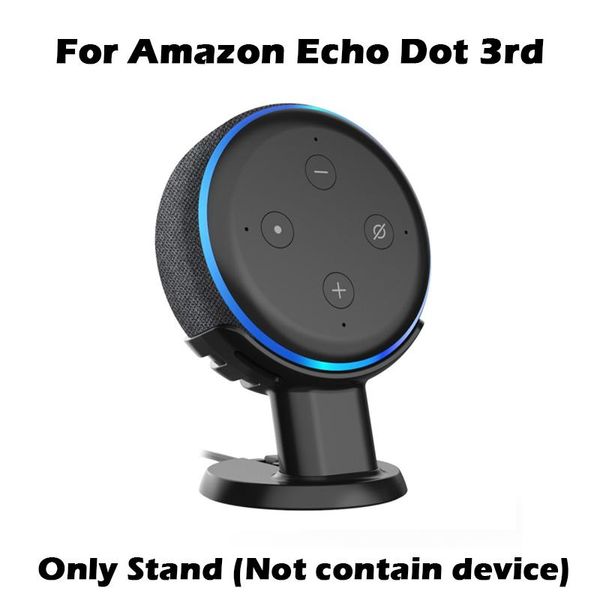 Maschere per feste Home Mini Mount Assistenti vocali Supporto compatto Fit Amazon Echo Dot 3 ° supporto per cucina Camera da letto Studio Audio Regalo divertente