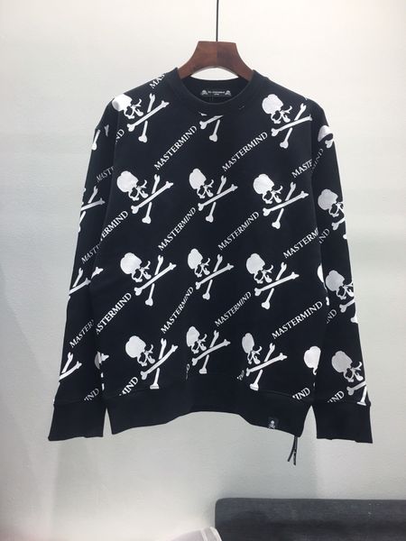 

2021 new 21ss mmj hoodies full skull cotton high qulaity sweatshirt hip hop streetwear mastermind hoodie men women m3k4, Black