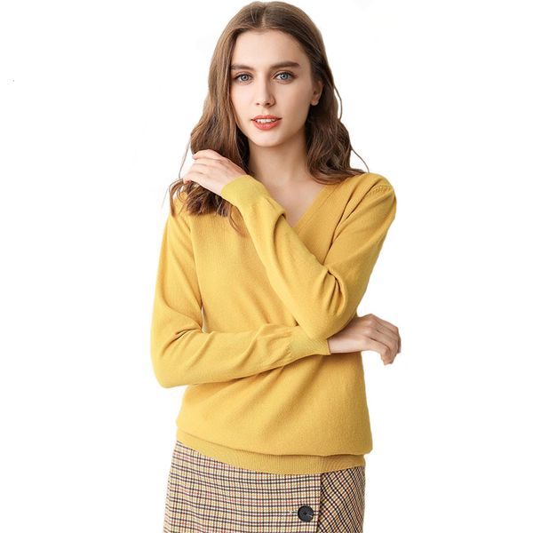 

autumn winter sweater women 2020 casual solid loose long sleeve white sweater v neck oversized pullover knitted sweaters 1djp, White;black