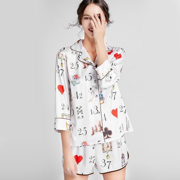 

summer stain silk pajama sleepwear women soft satin nightgown pajama sets sleep solid sleepwear short sleeve, Black;red