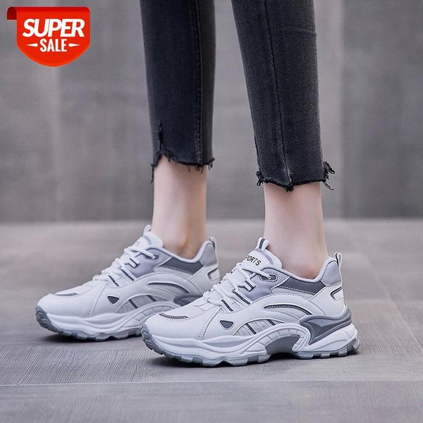 

white sneakers women leather thick-soled sports shoes woman zapatillas mujer brand wedgerunning shoes fashion designers athletic #ud2z