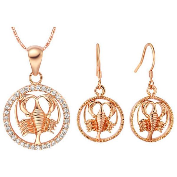 

earrings & necklace 12 zodiac pendant aries taurus gemini cancer leo virgo libra scorpius sagittarus capricornus aquarius pisces gold, Silver