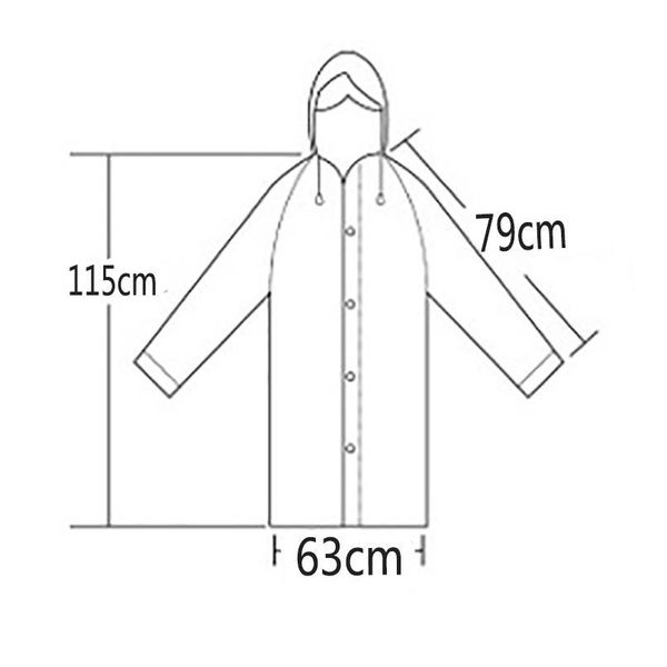 

women rainwear men rain coat transparent raincoat not disposable waterproof hooded rain cover impermeable suit for jllywd