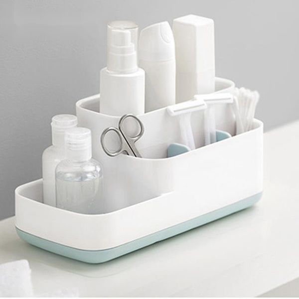

bathroom organizer box partition storage box cosmetic organizer large capacity makeup display case bathroom accessories