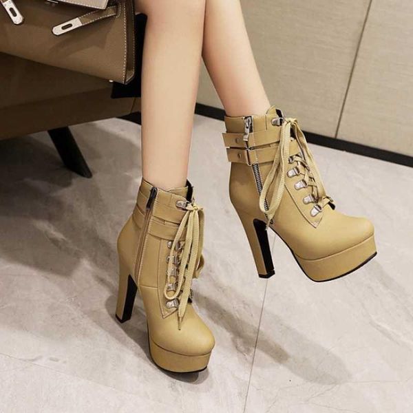 

boots women's shoes in autumn 2021 soft leather ol casual fashion, Black