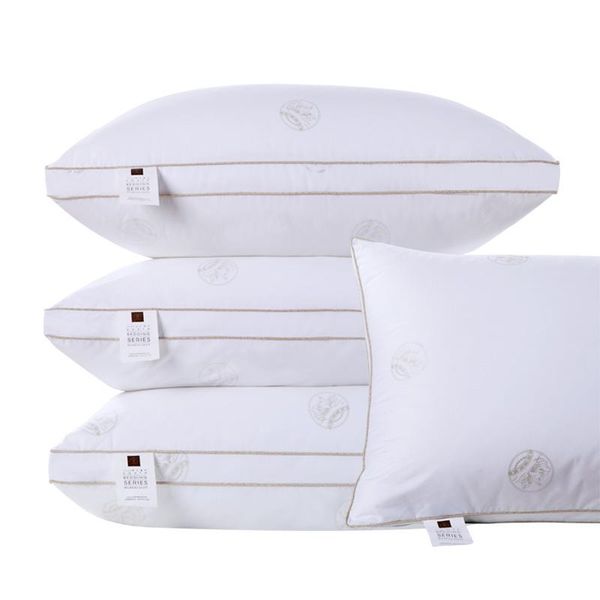 

pillow 100% cotton feathered velvet neck core a pair of el household single and double