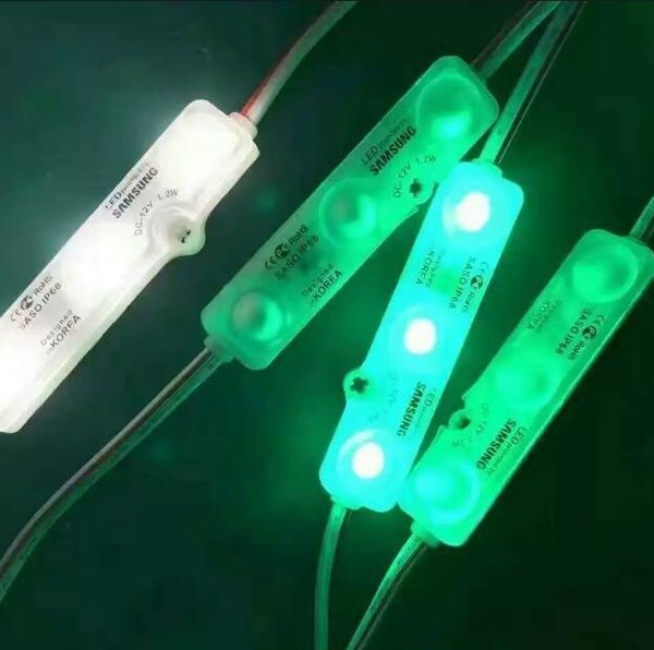 

led injection module dc12v ip65 waterproof led module light 5730 3 modules translucent hight power modules