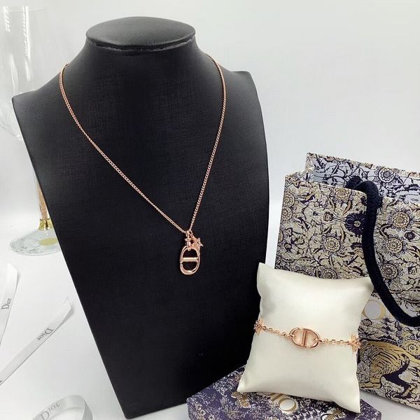 

special offer 2021 luxury designer jewelry new fashion korean star necklace net red same temperament rose bracelet, Silver