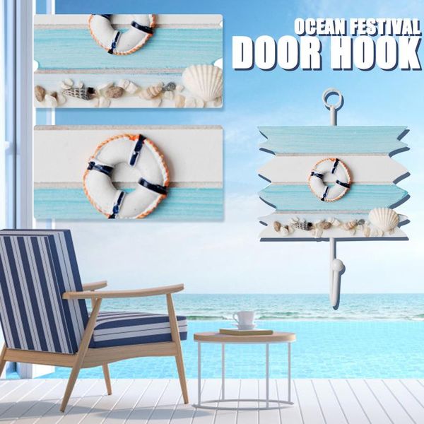 

hooks & rails ocean section metal hook curtain rod bracket wall summer nautical theme wooden hanging outdoor clothes