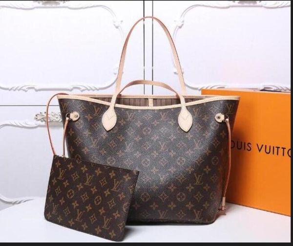 

01-10 Women Handbags lady designer bag leather travel bags female purse 2pcs/set Shopping Bag crossbody bags GGLVLouisbags