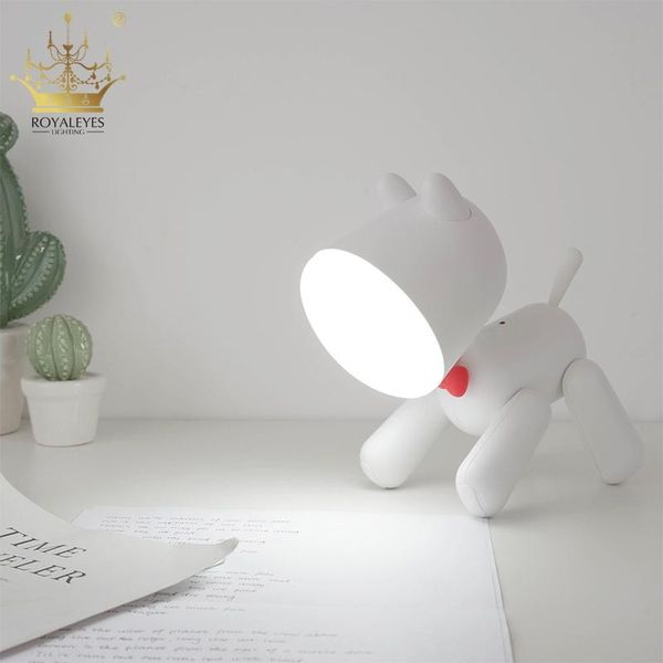 

night lights cartoon led lamp for children 1200mah rechargable cute adjust brightness table home decor bedside