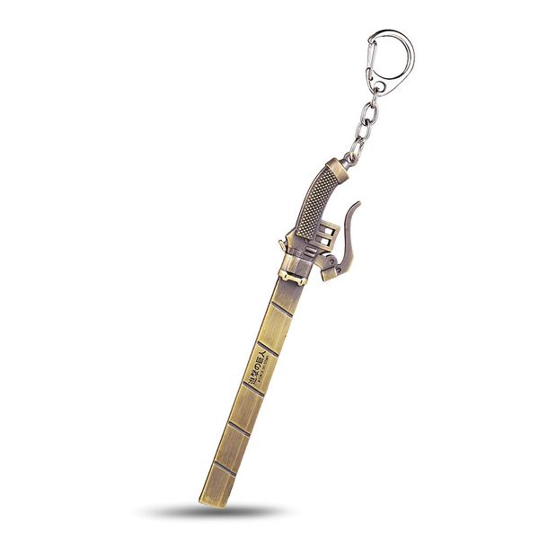 

Attack on Titan Scout Regiment Levi Ackerman Eren Jaeger Mikasa Ackerman Weapon Blade Sword Alloy Keychain Key Chains Keyring