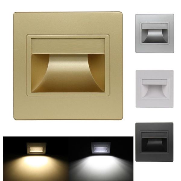 

wall lamp recessed led stairway light sconce lights corridor night foot step ladder