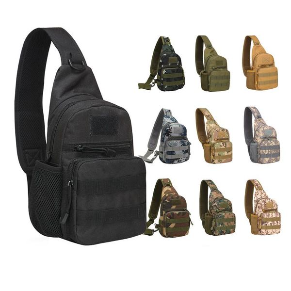 

duffel bags men's bag outdoor cycling one-shoulder water bottle hanging portable fishing crossbody sports breastbag