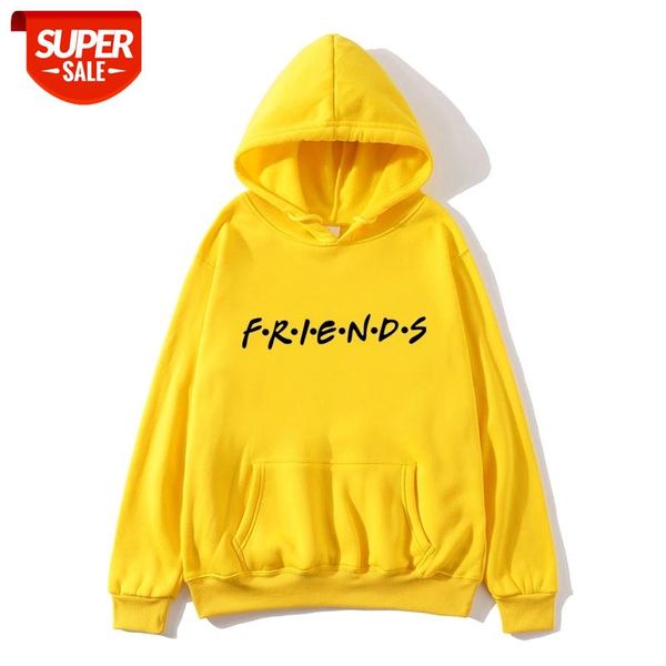 

Hoodies men Friends Print Letter Hoodies Sweatshirts LiL peep HarajukuSweats Clothing Feminine itself Loose Women's hoodies #lt2J, Black