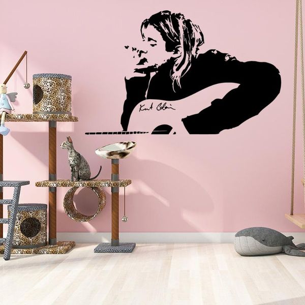 

wall stickers punk rock music for living rooms decoration decals