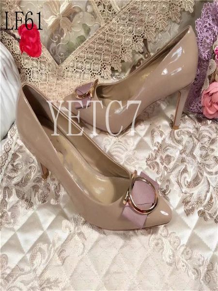 

luxury ladies shoes designer women's pumps shoes high heels fashion leisure solid pointed toe thin heel office pumps women shoes party, Black