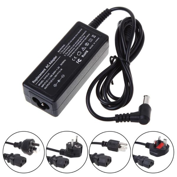 

smart power plugs ac dc supply charger adapter cord converter 19v 2.1a for lg monitor lcd tv