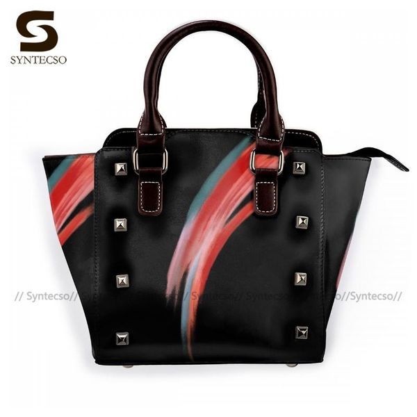 

evening bags david bowie shoulder bag female fashion handbag vintage leather travel