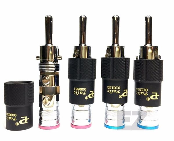 

smart power plugs 8x pailiccs ps109 audio banana speaker plug screw lock 10mm cable wire connector