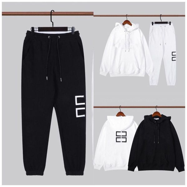 

new men's women's tracksuits sportswear sweatshirt suits clothes men designer jackets hoodies pants sweatshirts front and back emb, Gray
