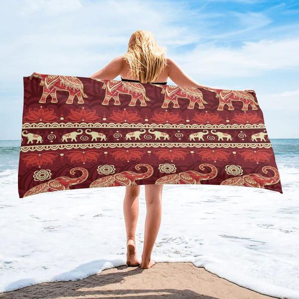 

towel india animal elephant flower bath bathroom accessories microfiber beach towels quick-dry for adults