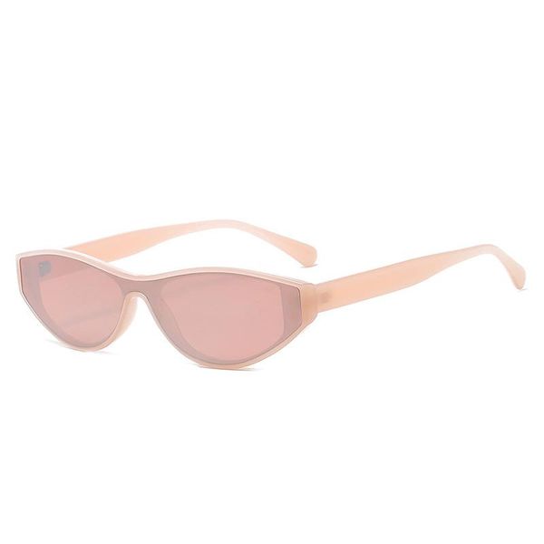 

sunglasses oloey small cat eye women luxury elegant eyewear female street shooting men's camping hiking uv400 vintage lunettes, White;black