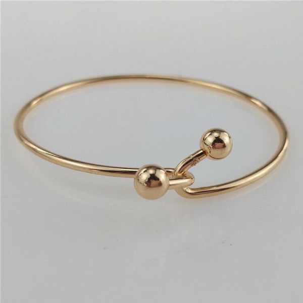 

bangle sweet gold silver color alloy metal for women trendy open bracelets bohemian jewelry gift wholesale, Black