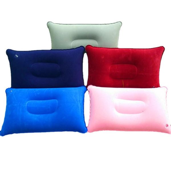 

pillow portable ultralight inflatable pvc nylon air pillows camping sleep cushion travel hiking beach car plane head rest camp gears