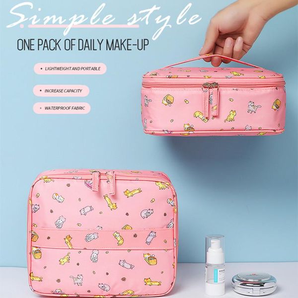 

brivilas cosmetic bag women's bag toiletry wash makeup brush storage bags waterproof portable travel makeup case pouch