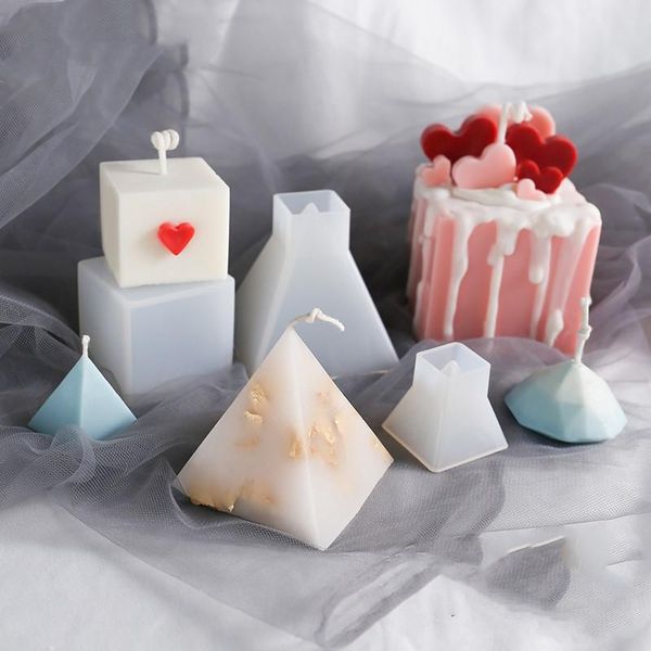

craft tools diy handmade candle mold cone clear plastic making model reusable candles shaping mould