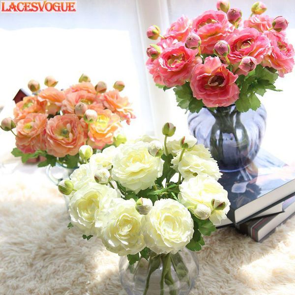

1pcs rose artificial flower artificial flower wedding supplies home decorating flowers party p props