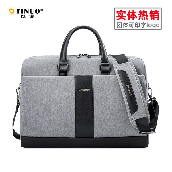 

enoch multifunctional anti-theft men's portable briefcase busins gift style handbag
