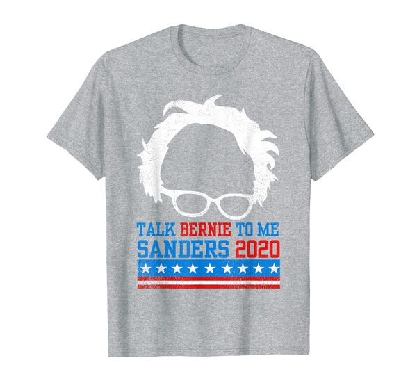 

bernie sanders 2020 president talk bernie to me democracy t-shirt, White;black