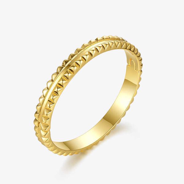

enfashion punk pyramid bracelets for women gold color geometric rock armband bangles fashion jewelry 2020 friends gifts b202172 q0720, Black