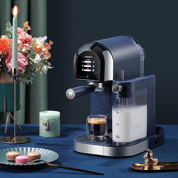 

bar espresso machine coffee maker semi-automatic milk foam electric roasters