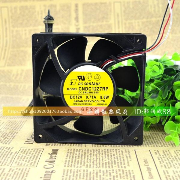 

computer speakers original dc centaur cndc12z7rp dc12v 0.71a 8.6w 12cm chassis fan