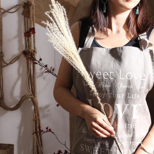 

10pcs/lot natural dried flower reed flower bouquet for home wedding decoration phragmite bulrush branch pho jlluau