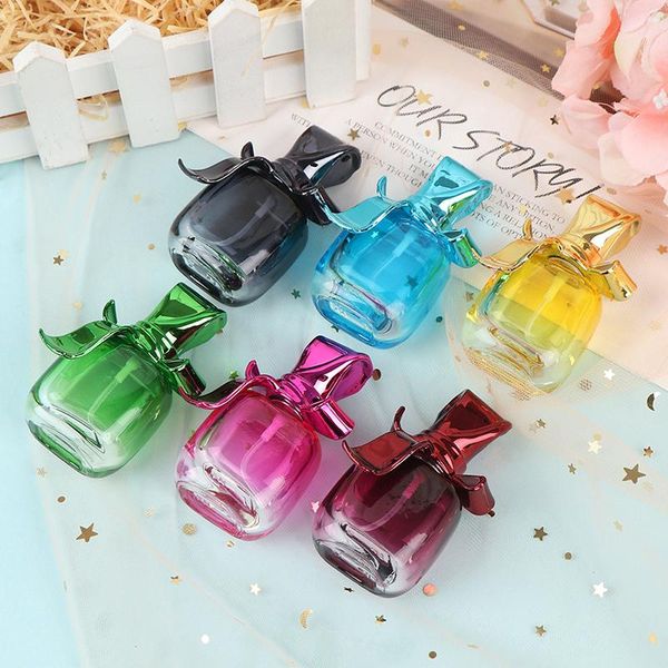 

storage bottles & jars 1pc 15ml glass empty perfume spray atomizer refillable bottle scent case makeup tool 6 colors
