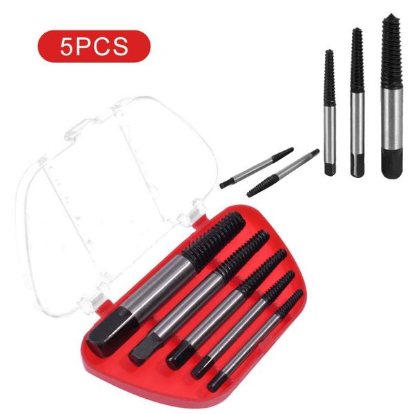 

professional hand tool sets screw extractor combination kit center drill bit guide damaged broken bolt remover easy extraction device