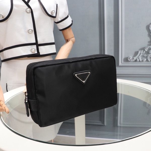 

p multi bags pochette family bag wholesale designer akend onthego oxford simple handbag triangle mark zhouzhoubao123 coin purse, Black