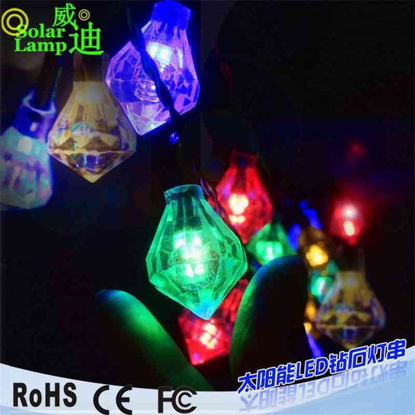

solar 20led string solar led outdoor waterproof courtyard lamp