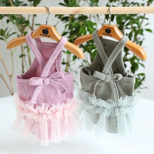 

ysgj 21 spring and summer korean suspender mh skirt fashion cat drs dog pet cloth
