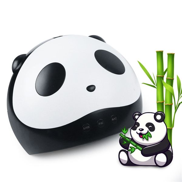 

panda shape 36w uv/led lamp nail dryer for all gels manicure gel drying polish lamps 60s/90s/120s auto sensor manicures