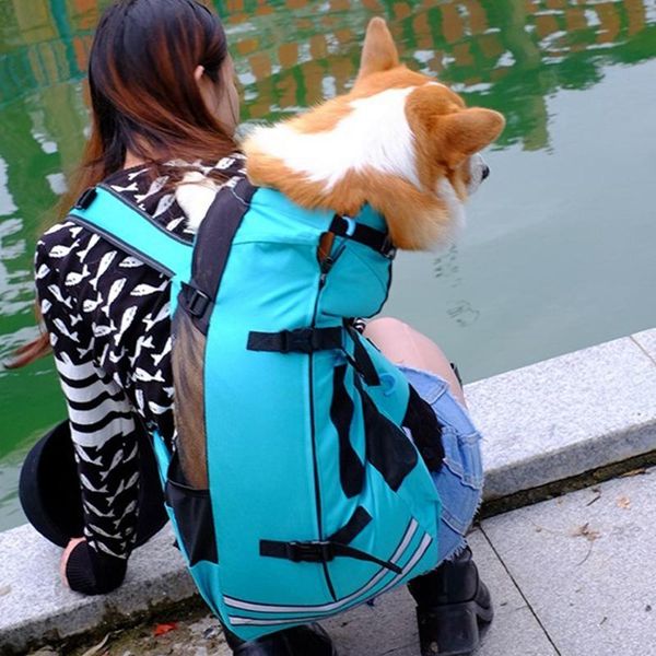 

dog car seat covers pet carrier bag travel backpack outdoor portable breathable shoulder handle bags oxford double