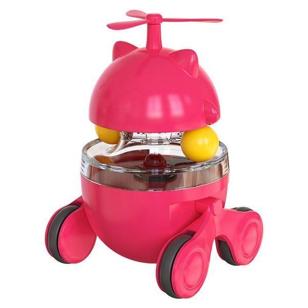 

cat toys cute tumbler turntable dropping ball interesting moving car with windmill durable pet supplies fbs889