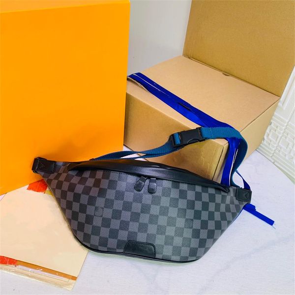 

2021 new selling luxury shoulder bag printed leather fashion all-match waist bag novel messenger bag