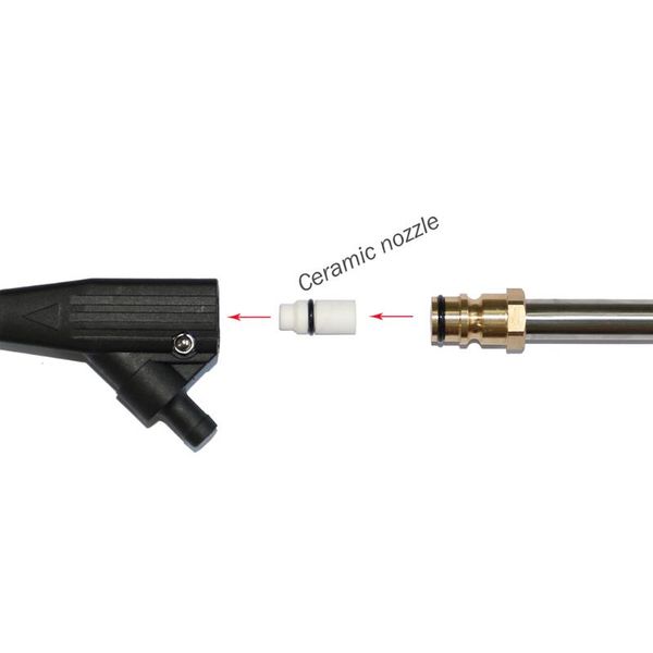 

5 pcs high pressure washer ceramic nozzles outdoor durable lawn connector car washing hose tools parts water sprayer accessories