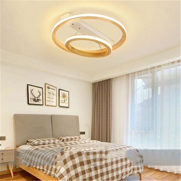 

pendant lamps 2021nordic style lamping personality log creative bedroom chandelier dimming energy saving dinner room home